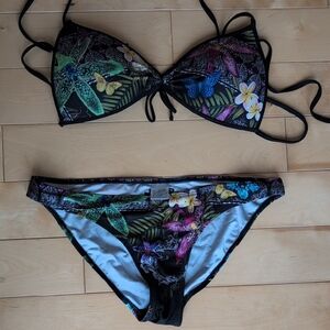 Body Glove Multicolor Floral Bikini